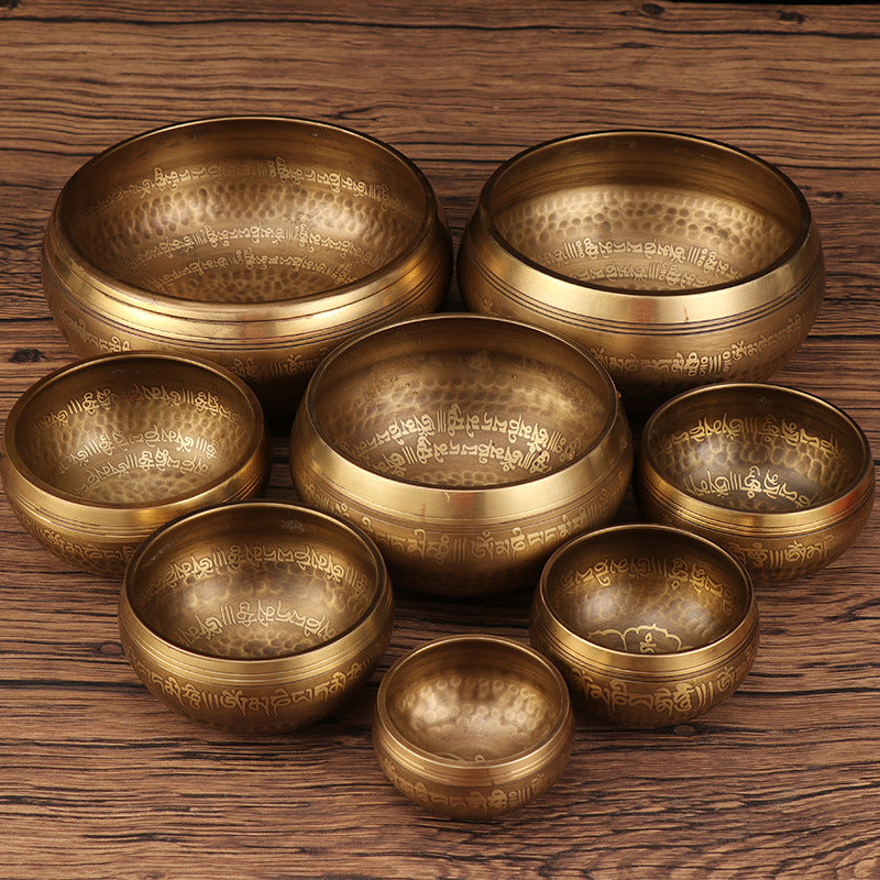 Handmade Buddha Sound Bowl Ring Pad - Mindful Transformation